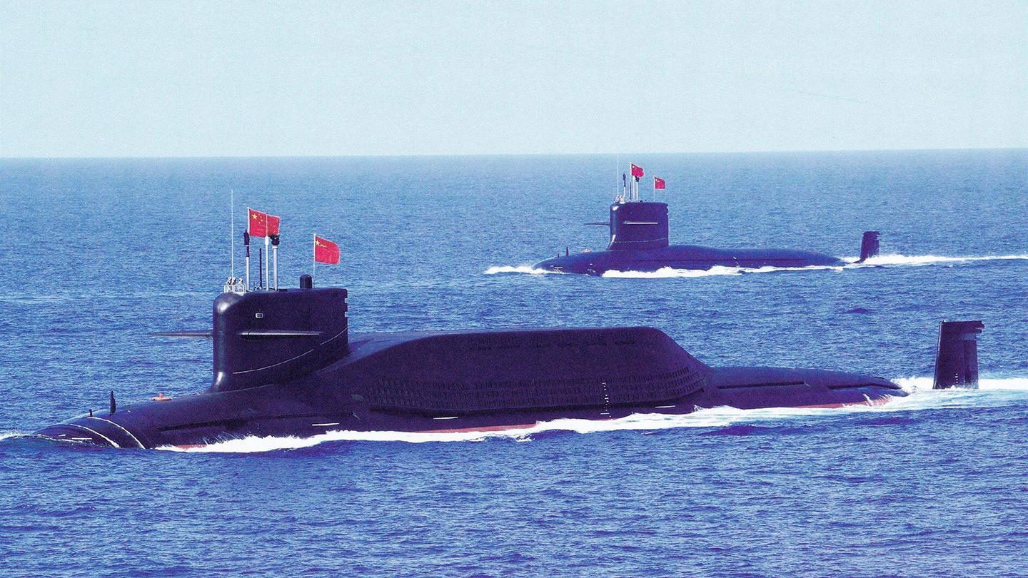 中美俄核潜艇水下噪音对比：美国94分贝，俄100分贝，中国是多少