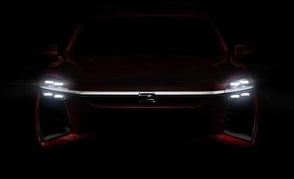 众泰全新SUV预告图发布 新车在上海车展首发亮相