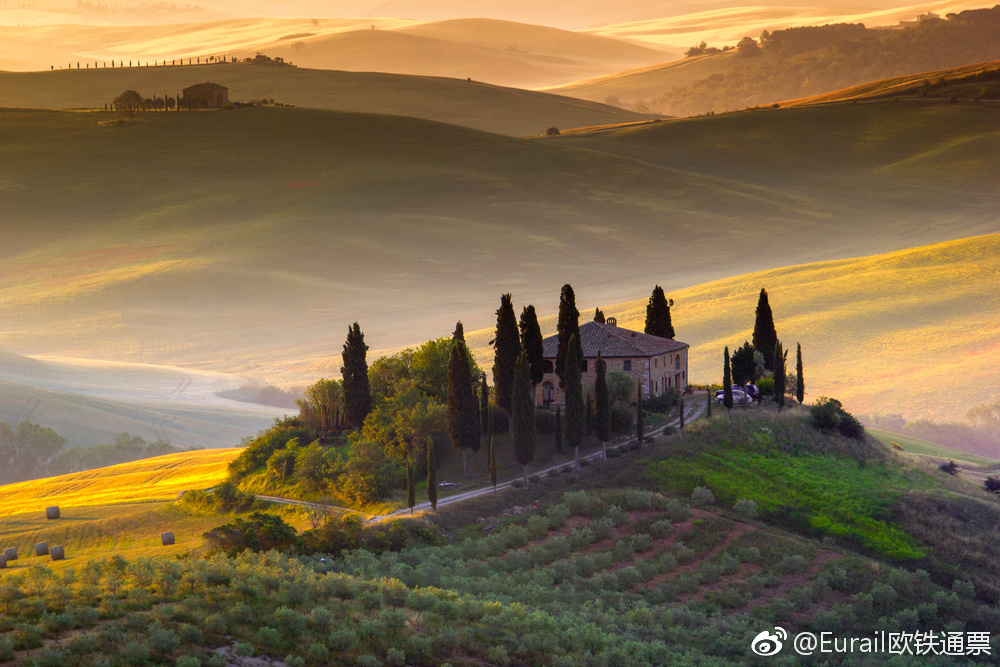 托斯卡納的晨昏魅影