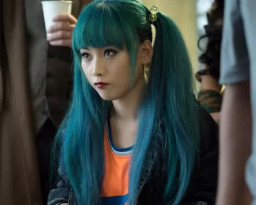 唐人街探案2:女黑客kiko的发色到底是蓝还是绿?其实都