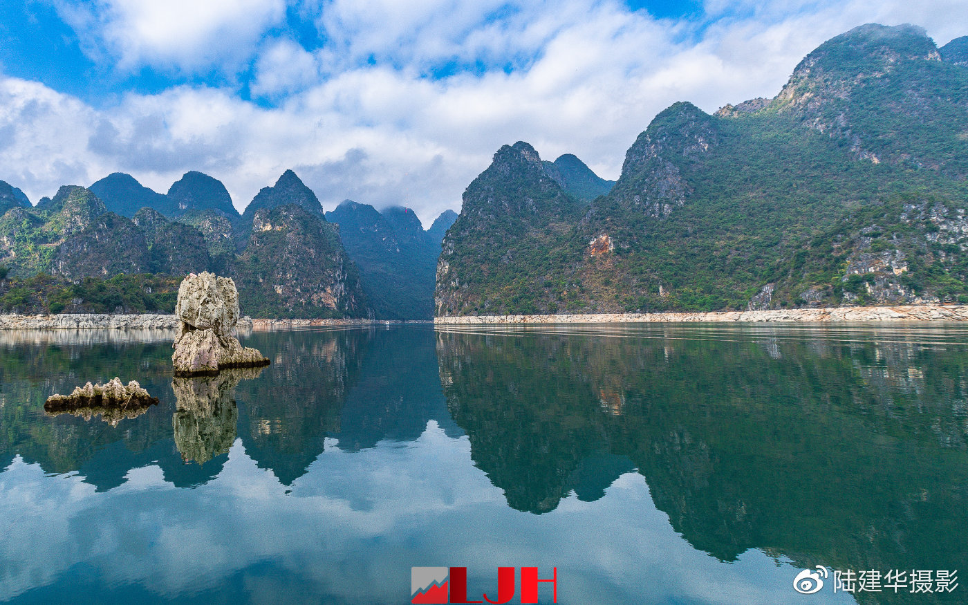 冬游贵州 赏山清水秀的高原明珠万峰湖