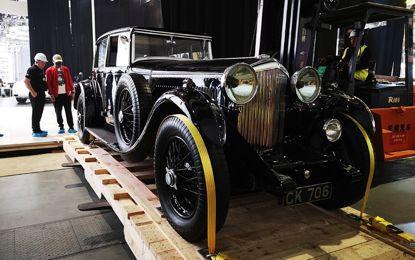 宾利传奇“老爷车”8 Liter亮相现场