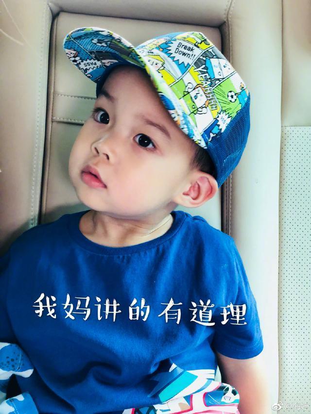 梅婷3岁儿子曝光，长相惊为天人