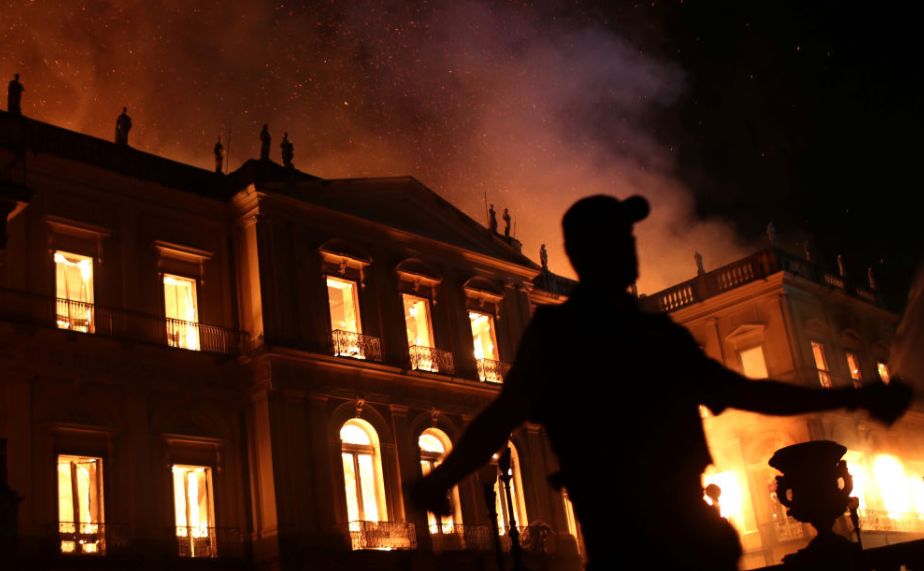 巴西一场大火,能给中国文物热降温吗?