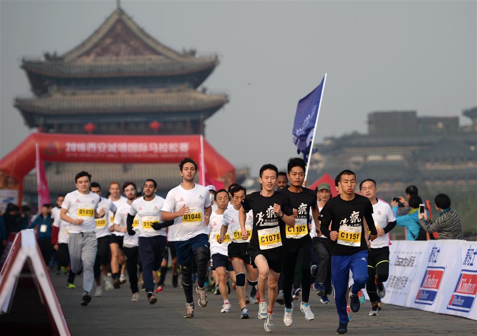 2019年西安城墙马拉松比赛,将于明日开始报名