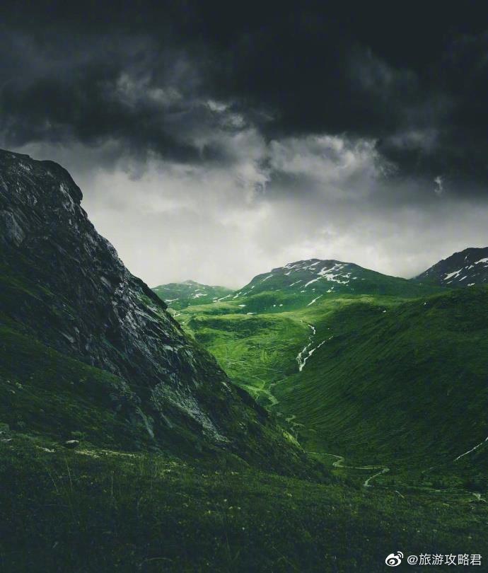 如同仙境般的挪威森林