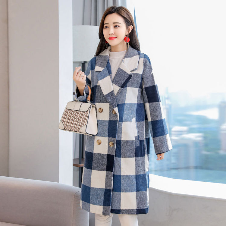 小个子女人也适合穿大衣,中长款毛呢大衣搭配