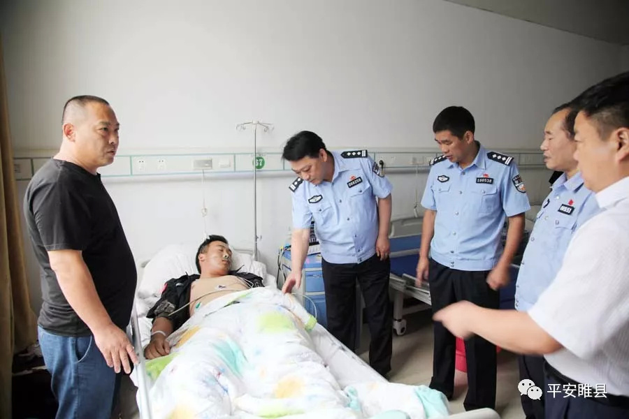 【警务报道】睢县公安局长余冬青带领班子成员