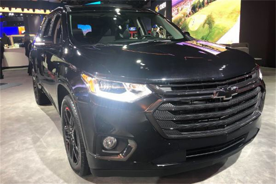 到店实拍|新款雪佛兰Traverse 车长5.2米 昂科雷换壳?