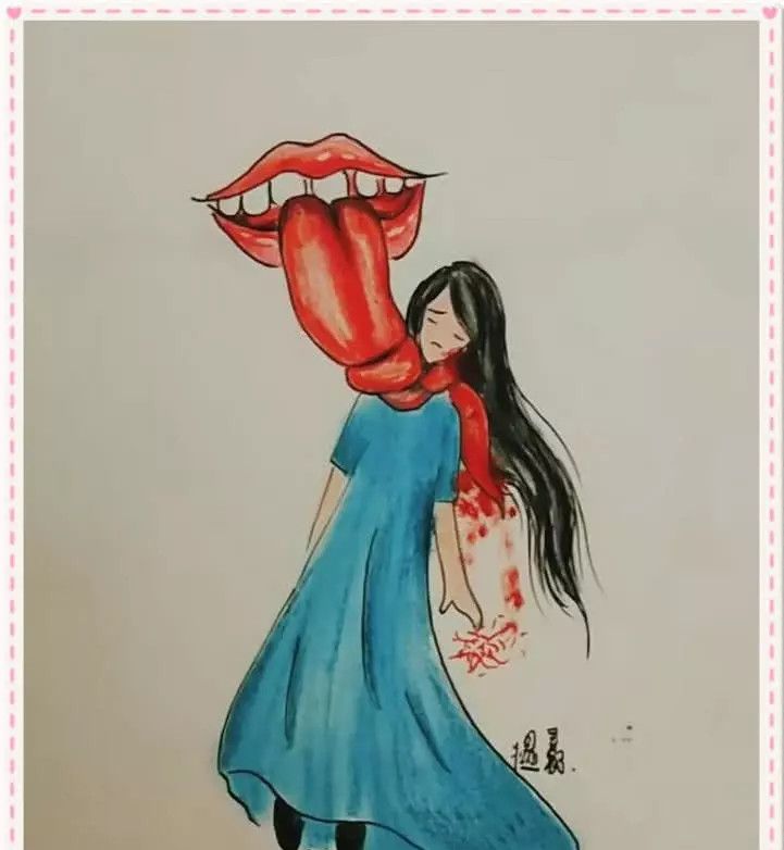 人性内涵图:长舌妇的危害,背黑锅的奶牛,活该单身的男人
