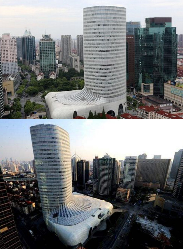 中国最奇葩的6个建筑,上海LV大楼、昆明