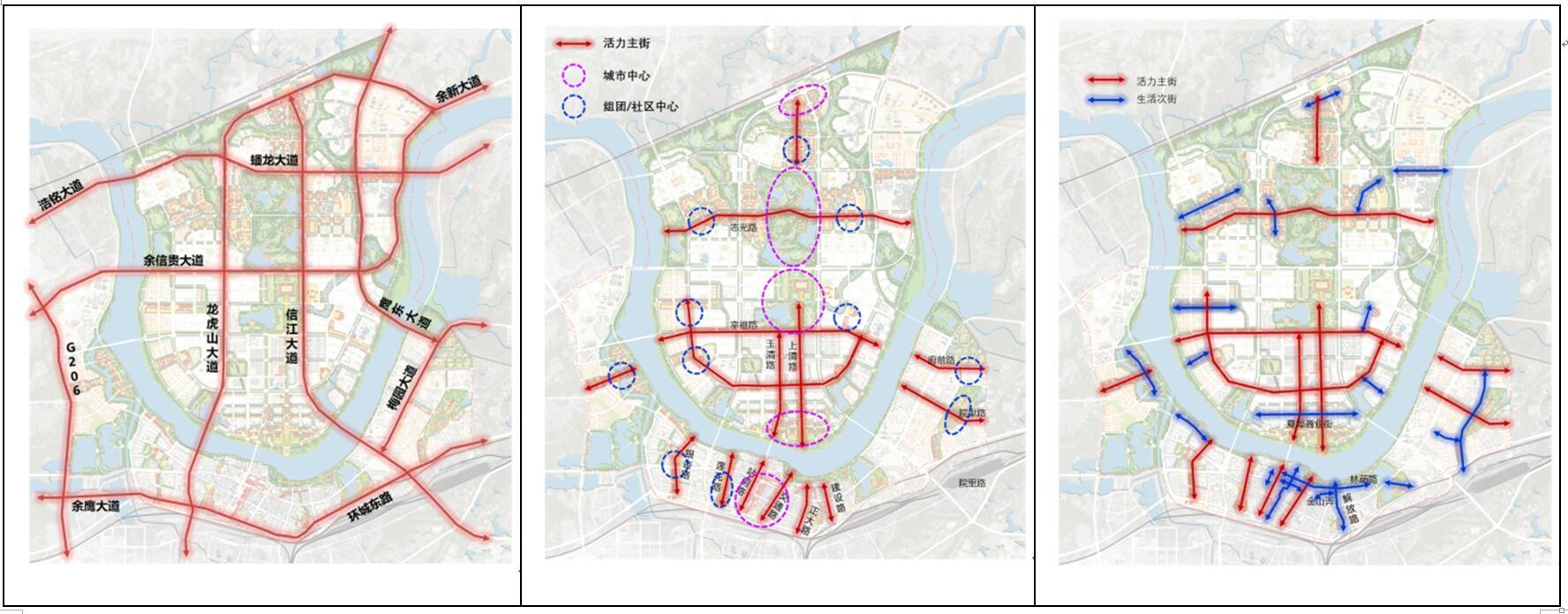 鹰潭市2030年规划图,鹰潭市中童镇规划图 鹰潭市规划设计"一江两岸"的前景 你有何高见?