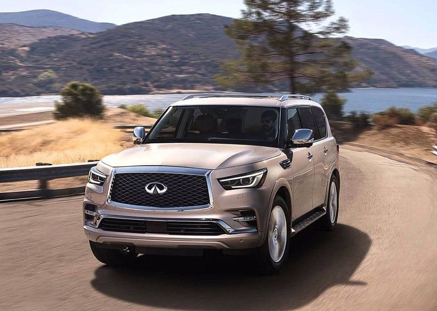 搭载着V8发动机,港口售卖最便宜的中东版QX80你喜欢吗?