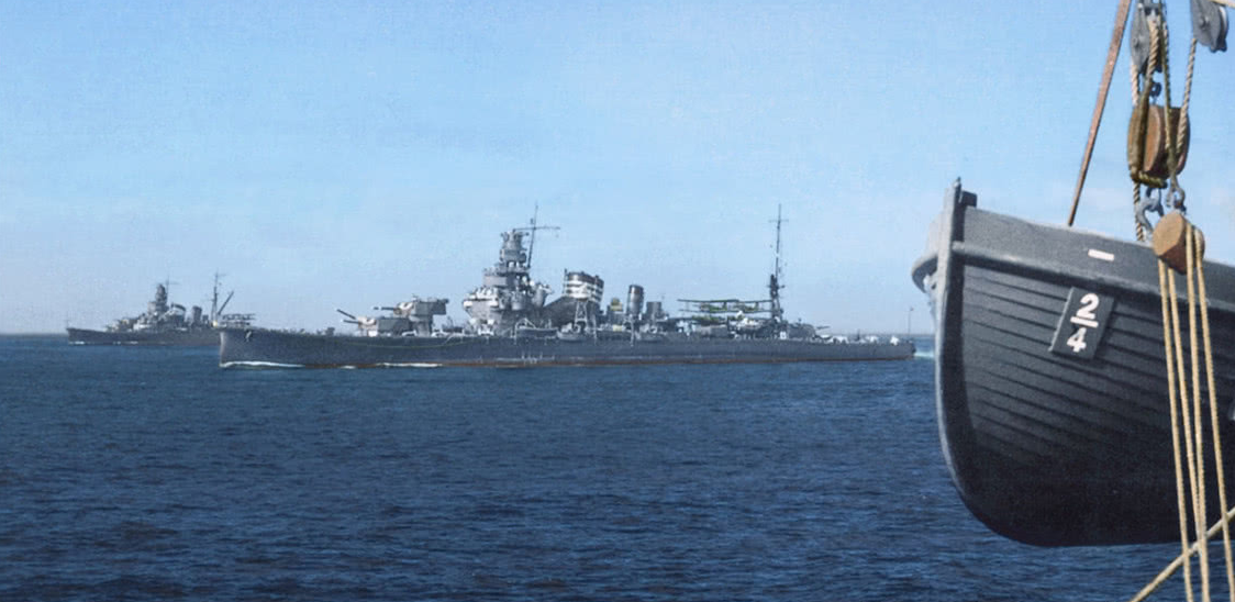 直击二战时期各国大型战舰,日本一款战舰排水