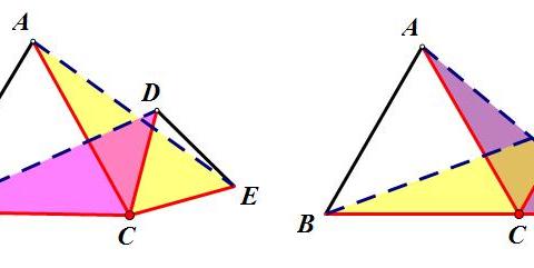 三角形的侧边加起来除以高等于底吗？