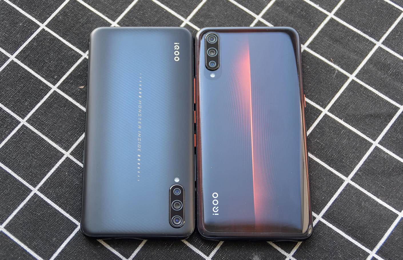 vivoiqoo855版,vivoiqoo855 vivo iqoo图赏:酷炫电竞风外观 灵动水滴屏