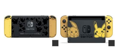 《精灵宝可梦》限定版Switch发布,可爱的皮卡
