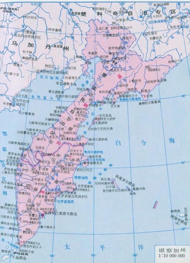 堪察加半岛火山群世界上火山最集中的地方火山总数超过300座