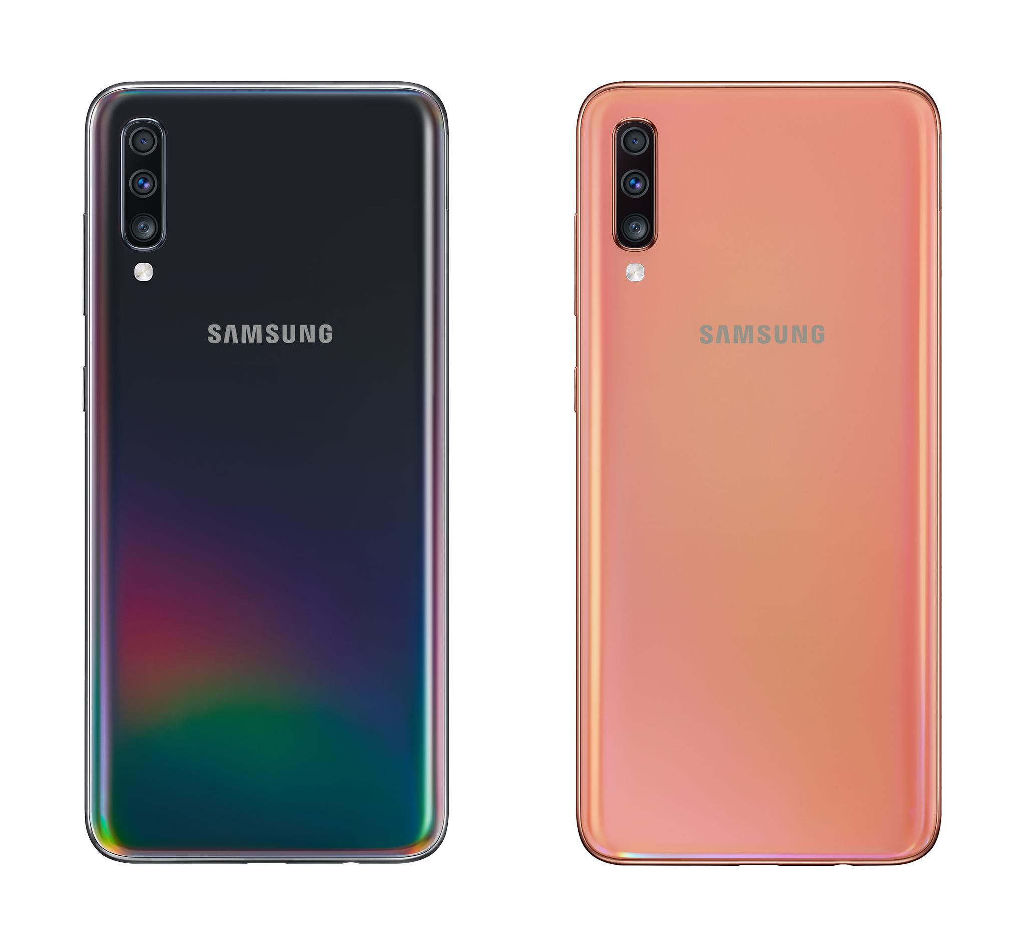 前后摄像头共用三星galaxya80采用升降旋转三摄像头