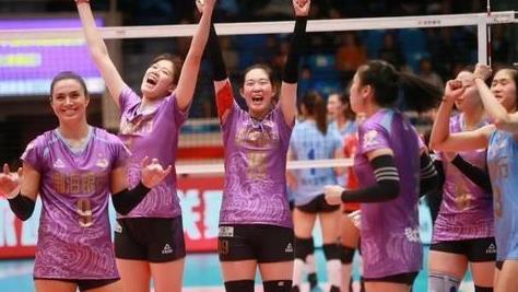 天津女排3-2逆转江苏女排顺利进入决赛外援引