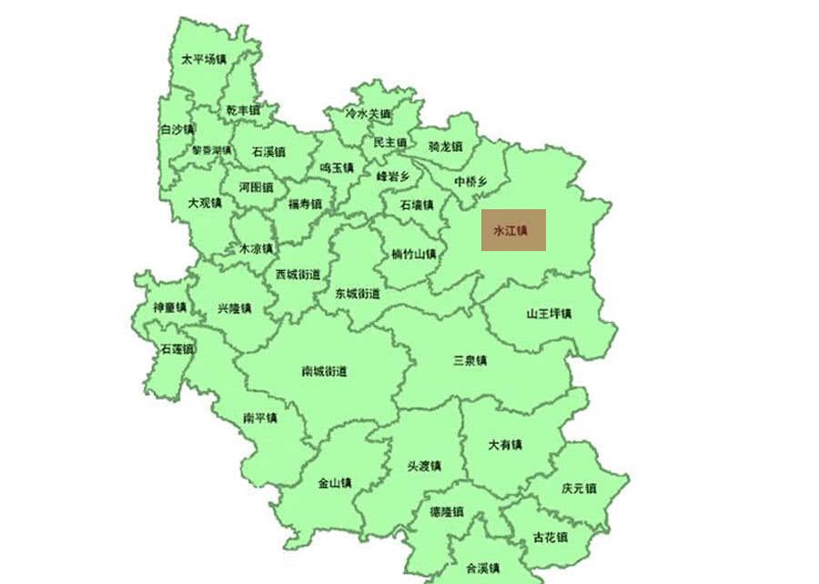 重庆南川面积最大的镇,和武隆相邻,有铁路、高