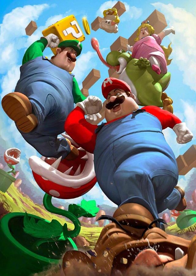 恶搞动漫人物:漫威英雄全变成大胖子,该改名为