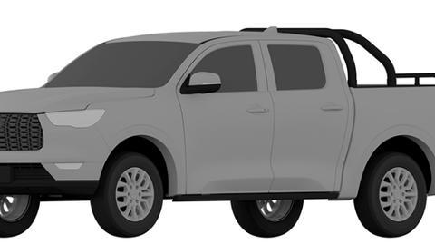 伪装车拉大炮 长城全新皮卡谍照曝光 比猛禽更猛