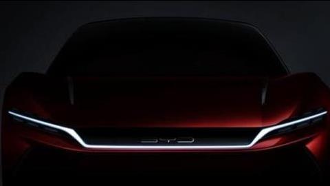 比亚迪这回牛气了，新车“汉”配新车标，2.9秒破百！上市必火