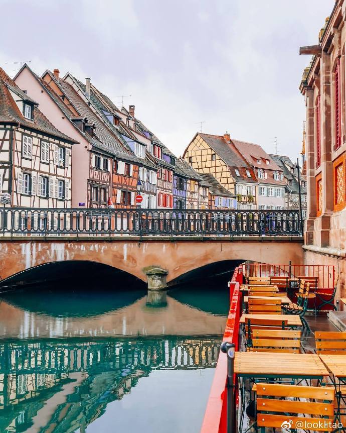 法國(guó)科爾馬，童話(huà)般的城市