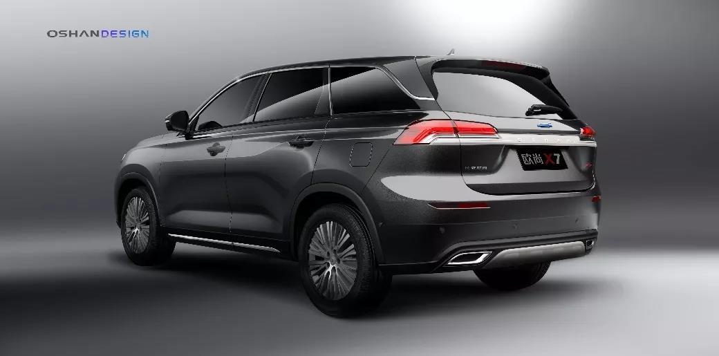 智慧大空间精品SUV——欧尚X7官图首发!