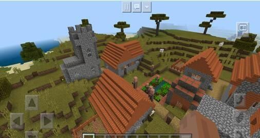 Minecraft 村子里有要塞 要塞旁是神殿 这个种子不一般 要塞 神殿 沙漠 新浪新闻