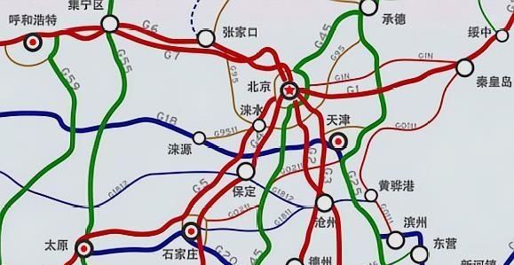 河北2021年高速规划图,河北2021高速规划图 河北正在打造一条高速公路,规划今年全线贯通