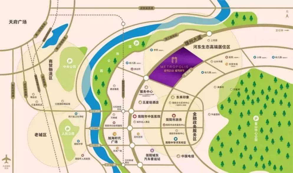 简阳河东新区—最值得期待的商业街吾悦坊即将盛大开盘