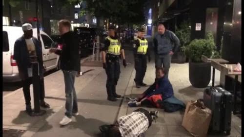 瑞典警察丢中国游客事件,如果发生在英美等国