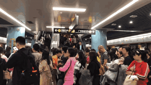 3号线人民!广州三线开闸,地铁表情亮了!