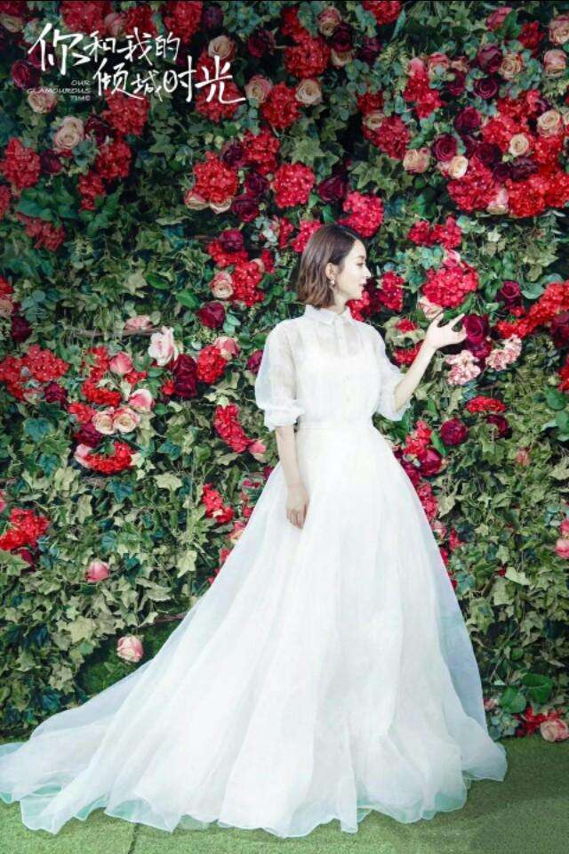 赵丽颖美丽婚纱照图片_赵丽颖婚纱照