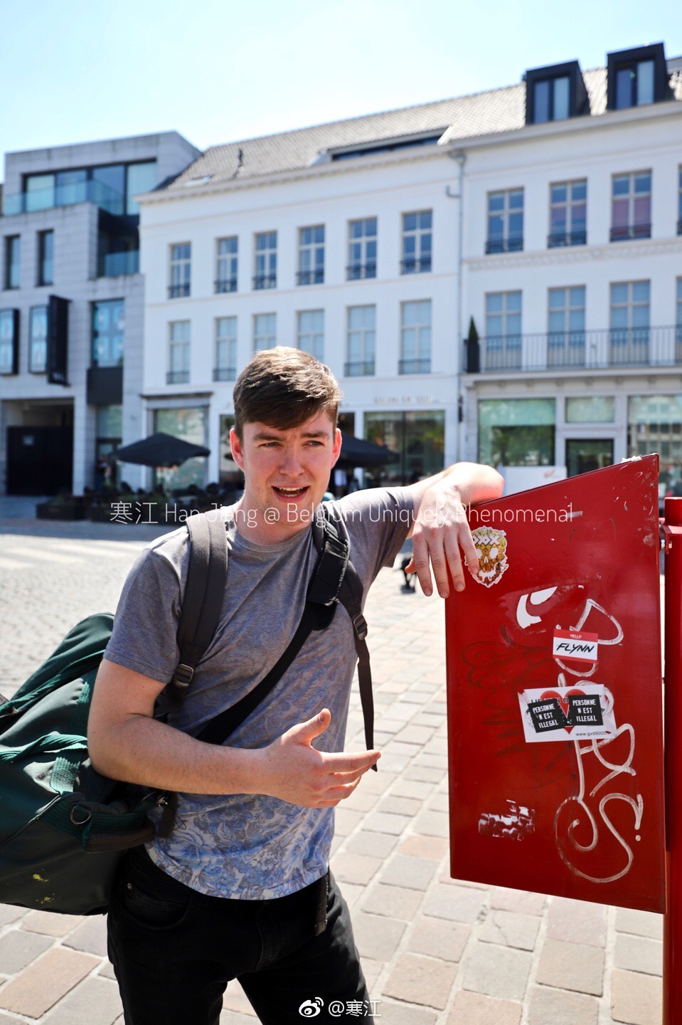 涂鴉滿透自由，根特的涂鴉小巷，驚現(xiàn)“拆”