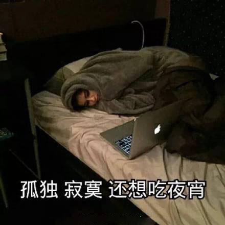 搞笑图片:关于熬夜的搞笑表情包