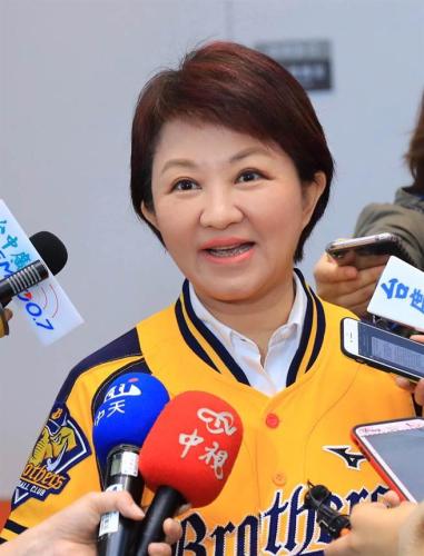 台中市长卢秀燕(图:台湾《中时电子报》/卢金足 摄)