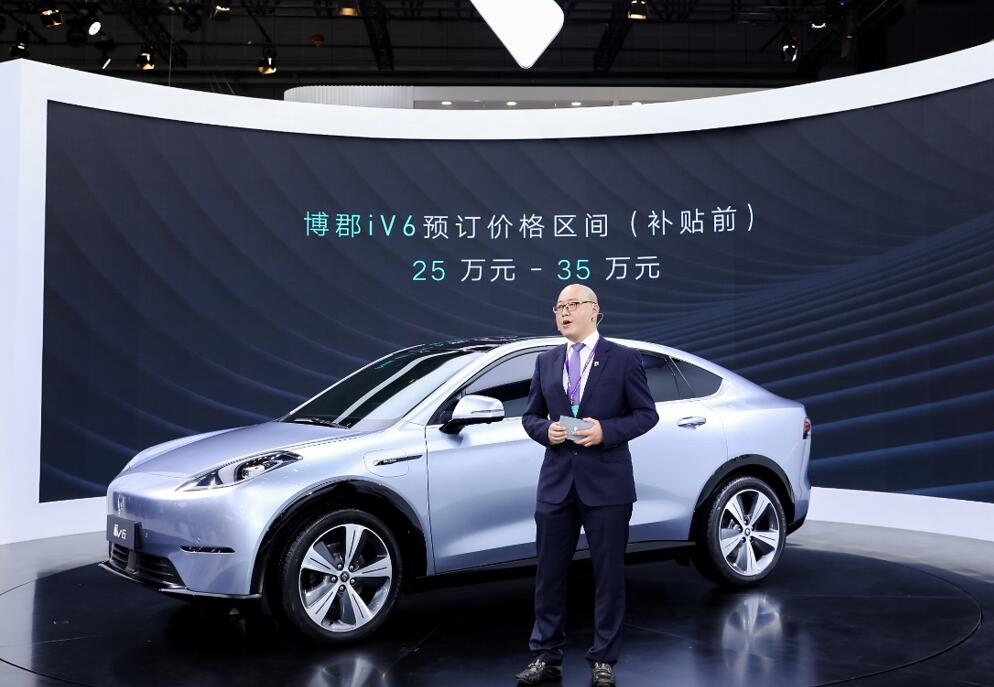预售25万,博郡iV6正式开启预售,距离特斯拉还有多远?