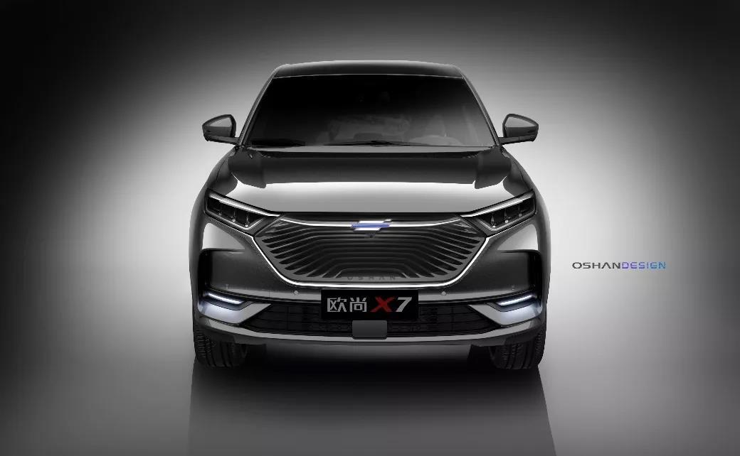 智慧大空间精品SUV——欧尚X7官图首发!
