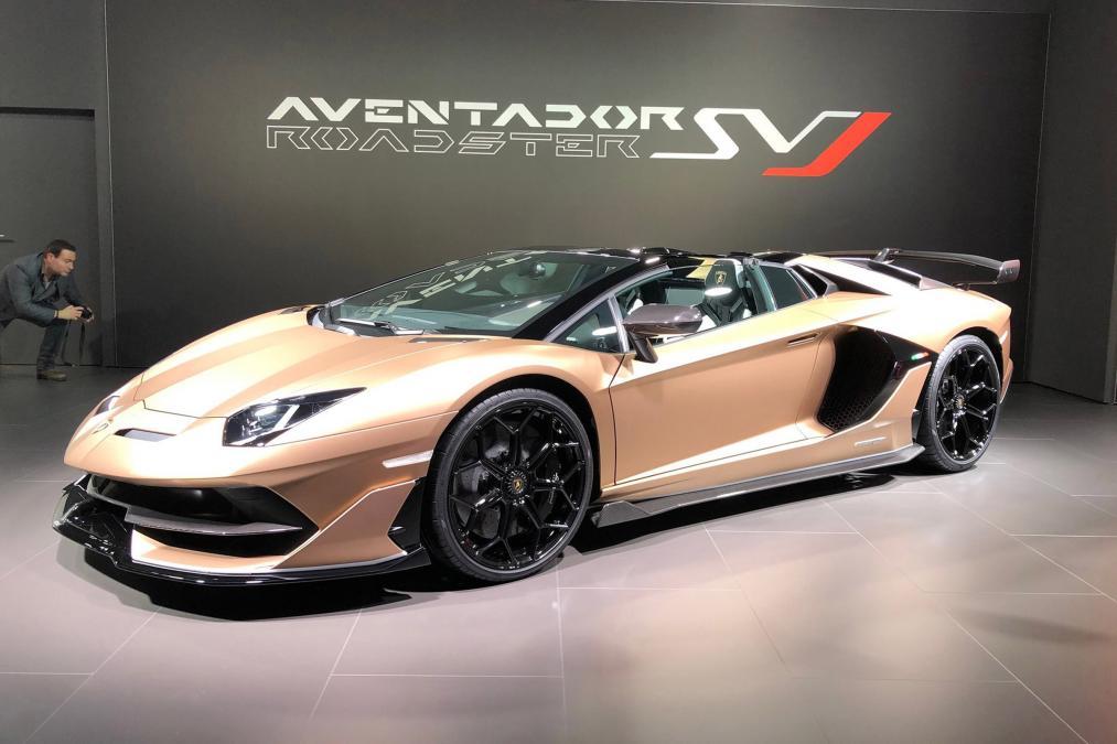 兰博基尼Aventador SVJ高清实拍 百公里加速2.8秒