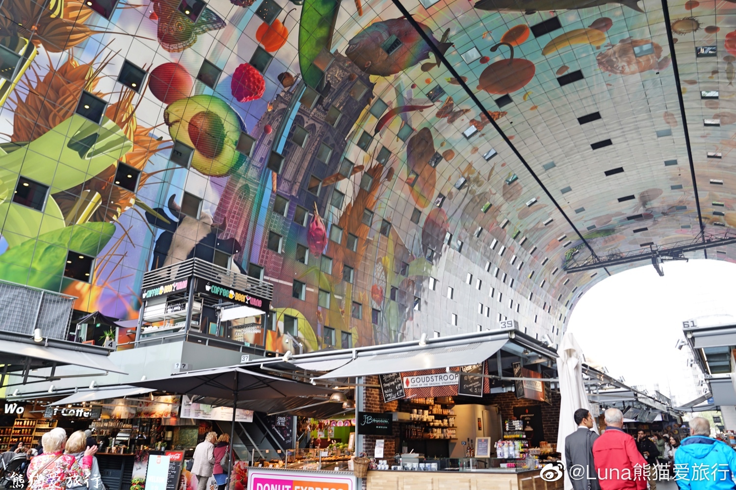 世界最美菜市場 鹿特丹拱廊市場