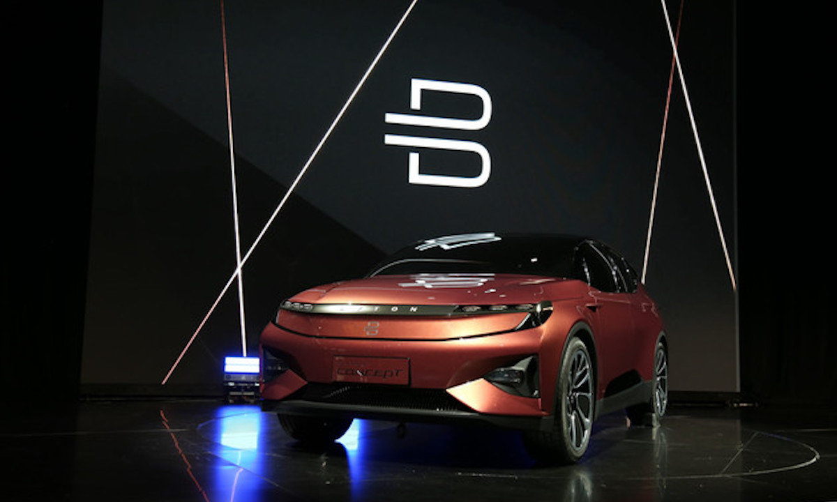 BYTON拜腾发布概念车型，2019年于南京量产
