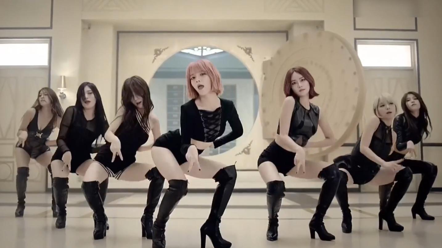 性感 魅力 韩舞 aoa【猫步轻悄】日语版 满满都是腿