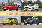 一周15-20万SUV车型热度排行出炉，途观夺冠