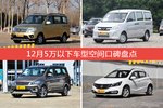 12月5万以下车型空间口碑数据揭晓，大家偏爱哪些车？