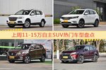 一周11-15万自主SUV车型热度排行出炉，哈弗H6夺冠