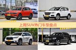 一周SUV车型热度排行出炉，途观夺冠
