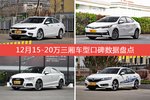 12月15-20万三厢车型口碑排行揭晓，迈锐宝XL领跑